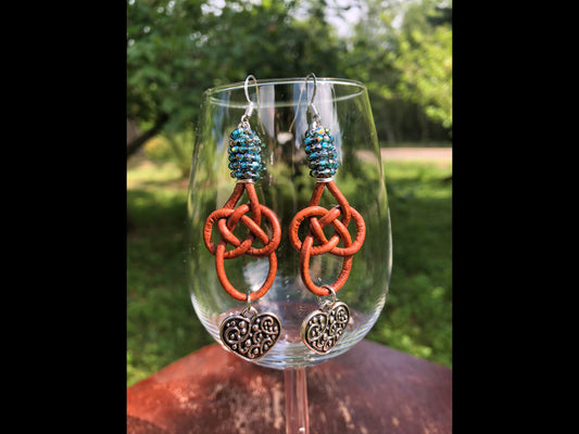 Celtic knot earrings (jewelry)